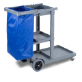 Multipurpose Hotel Cleaning Janitorial Trolley Hotel Housekeeping Maid Cart Trolley Janitor Cart Cleaning Service Trolley